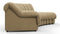 DS 600 - DS 600 Small Open End Sofa, Right, Beige Vegan Leather