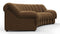 DS 600 - DS 600 Three Seater Sofa, Brown Vegan Suede