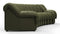 DS 600 - DS 600 Three Seater Sofa, Deep Olive Vegan Leather