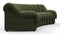 DS 600 - DS 600 Three Seater Sofa, Moss Green Chenille