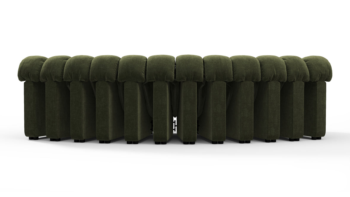 DS 600 - DS 600 Three Seater Sofa, Moss Green Chenille