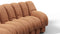 DS 600 - DS 600 Three Seater Sofa, Tan Vegan Leather