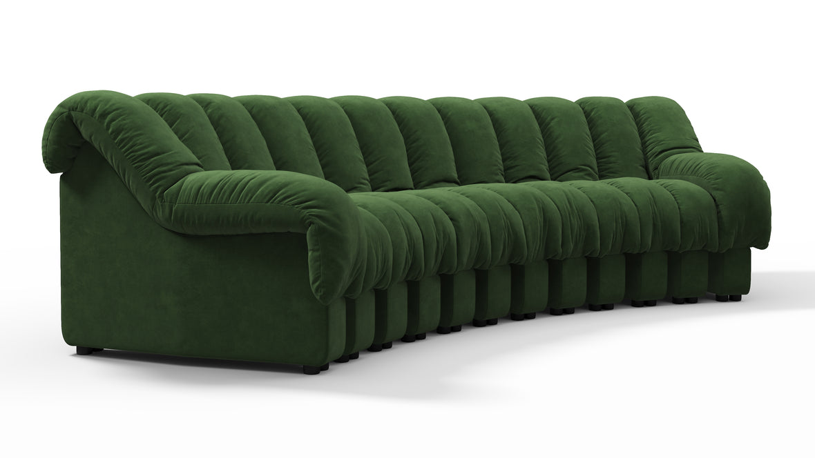 DS 600 - DS 600 Three Seater Sofa, Tarragon Suede