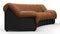 DS 600 - DS 600 Three Seater Sofa, Vintage Tan and Black Vegan Leather