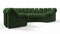 DS 600 - DS 600 Sectional, U Shape, Tarragon Suede