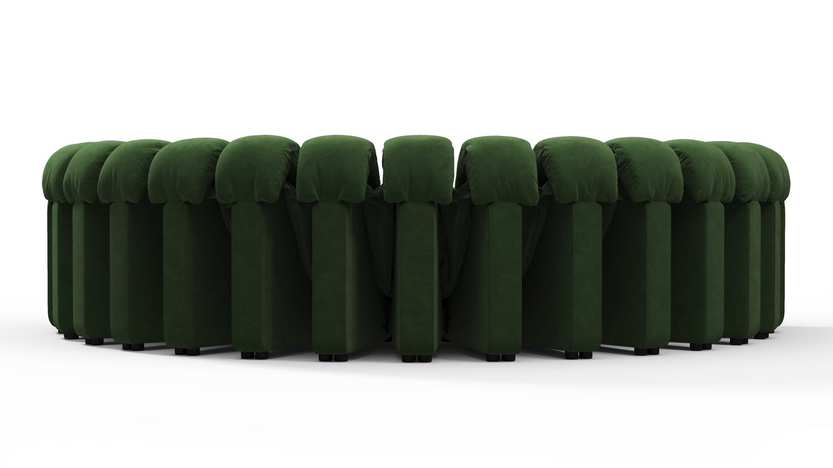 DS 600 - DS 600 Sectional, U Shape, Tarragon Suede