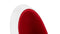 Alpha - Alpha Egg Chair, Bold Red Wool