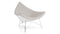 Coconut - Coconut Chair, Wheat Gray Cashmere Wool