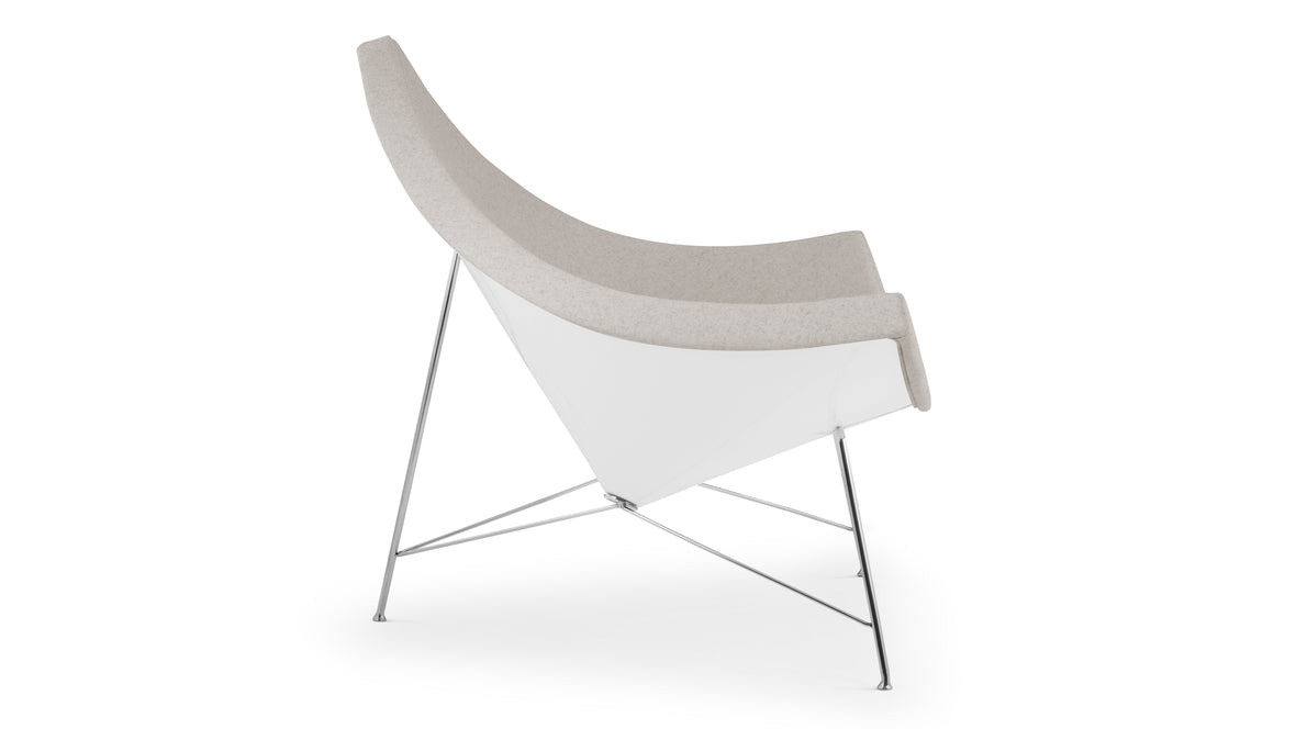 Coconut - Coconut Chair, Wheat Gray Cashmere Wool