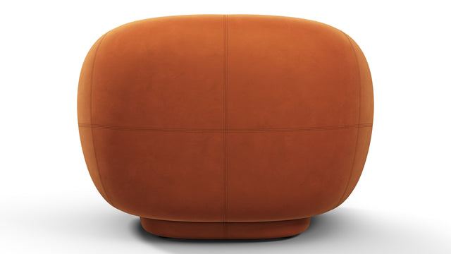 Julep - Julep Lounge Chair, Apricot Velvet