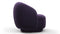 Julep - Julep Lounge Chair, Grape Velvet