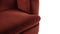 Morrell - Morrell Three Seater Sofa, Garnet Velvet