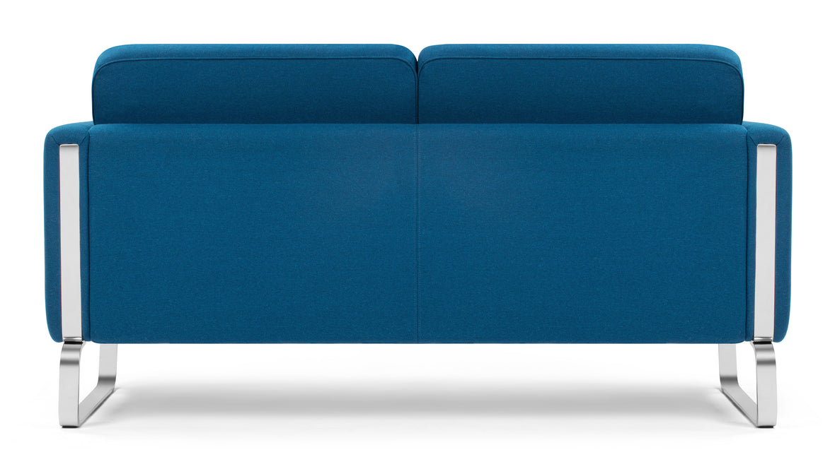 Jura - Jura Two Seater Sofa, Indigo Blue Wool