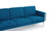 Jura - Jura Three Seater Sofa, Indigo Blue Wool