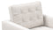 Florence - Florence Lounge Chair, Snow White Wool