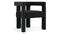 Tala - Tala Armchair, Jet Black Velvet