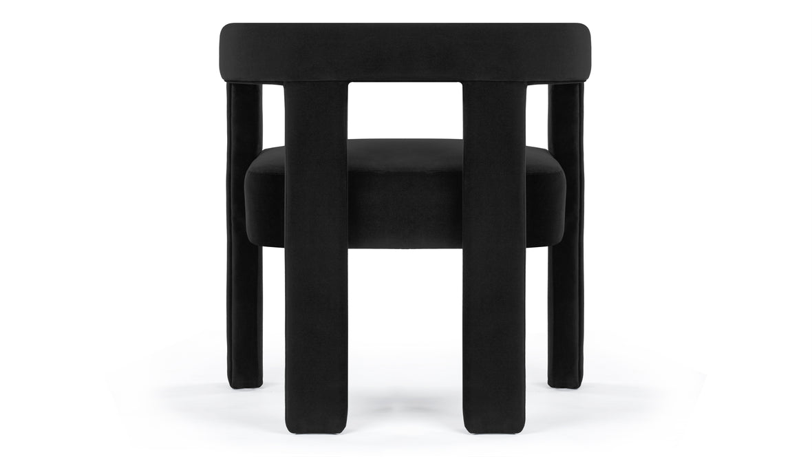 Tala - Tala Armchair, Jet Black Velvet