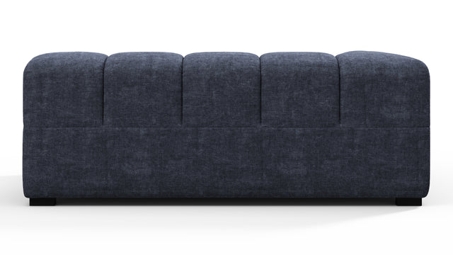 Tufted - Tufted Module, Extra Large Left Corner, Indigo Blue Chenille