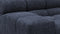 Tufted - Tufted Module, Left Arm, Indigo Blue Chenille