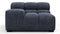 Tufted - Tufted Module, Left Arm, Indigo Blue Chenille