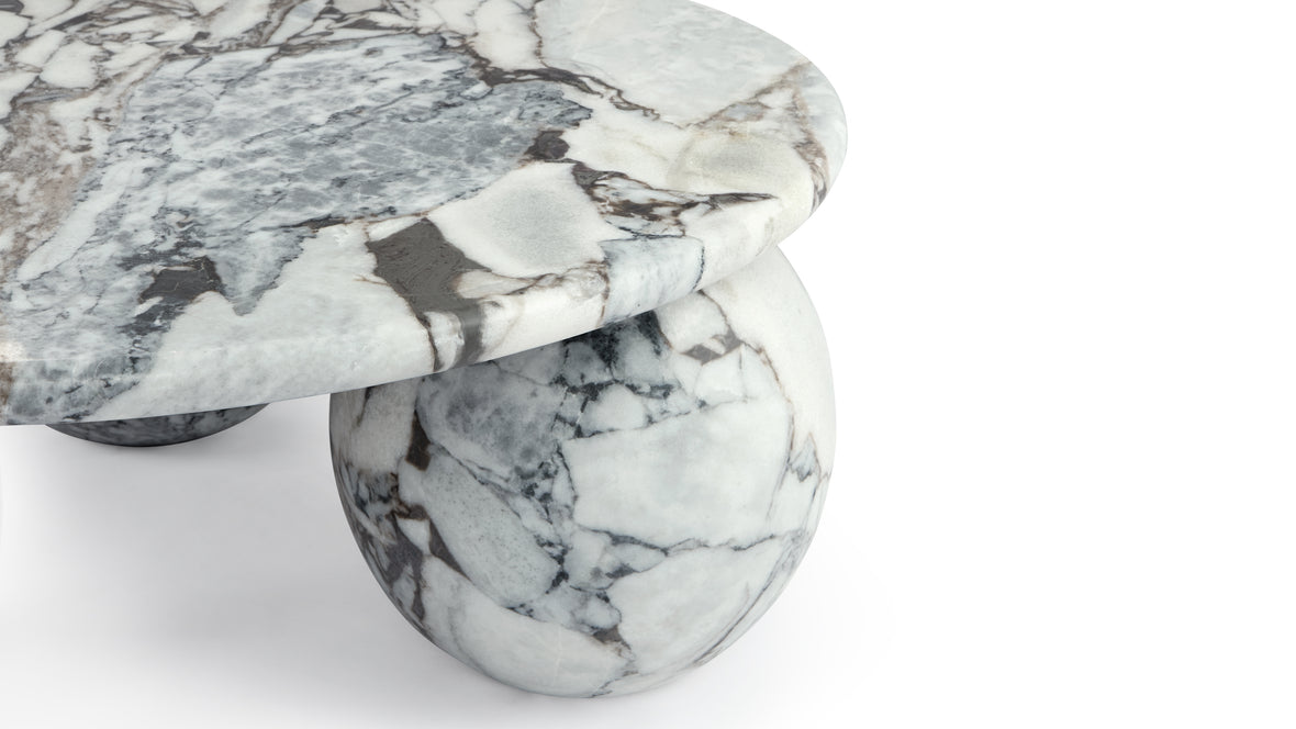 Mya - Mya Coffee Table, Modellato Marble