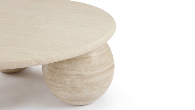 Mya - Mya Coffee Table, Travertine