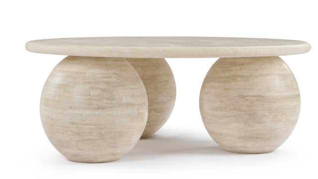 Mya - Mya Coffee Table, Travertine