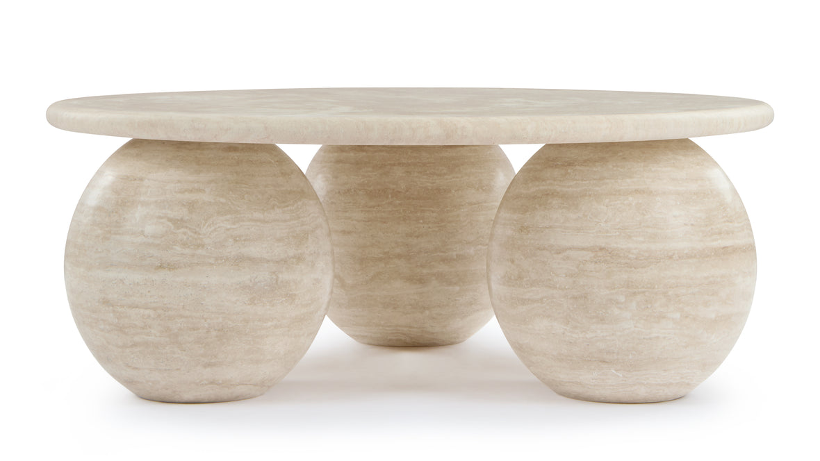 Mya - Mya Coffee Table, Travertine