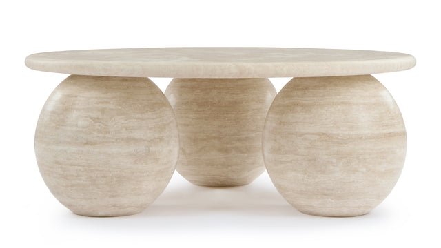 Mya - Mya Coffee Table, Travertine