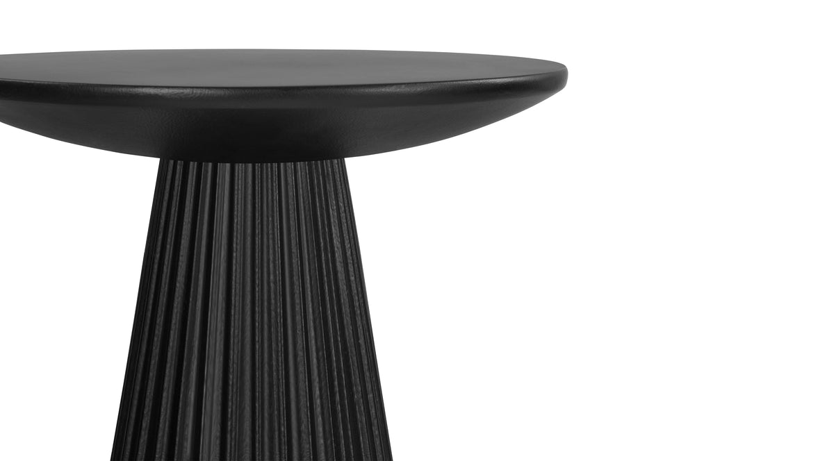 Orion - Orion Side Table, Black Concrete