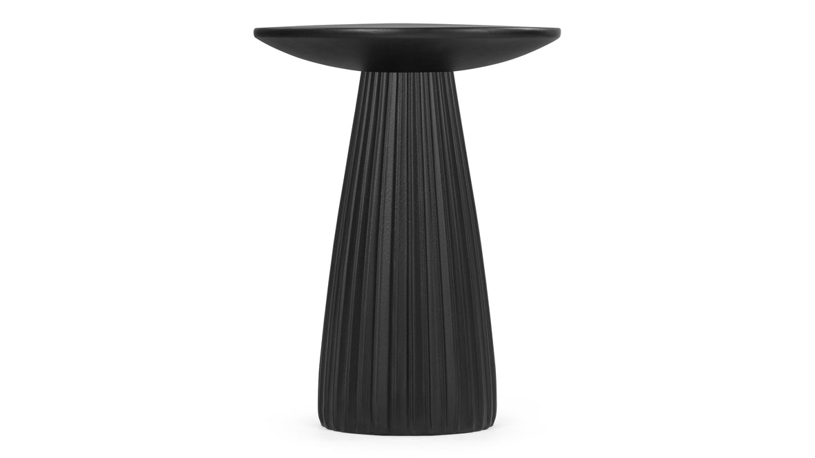 Orion - Orion Side Table, Black Concrete