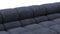 Tufted - Tufted Sectional, Large Left Corner, Indigo Blue Chenille