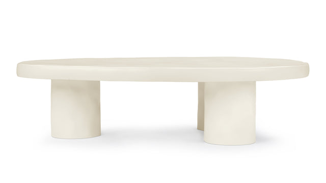 Aster - Aster Coffee Table, Alabaster Concrete