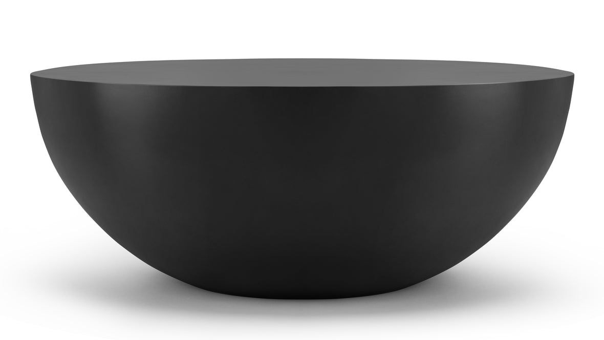 Libra - Libra Coffee Table, Black Concrete