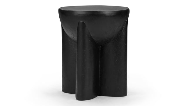 Alto - Alto Indoor/Outdoor Side Table, Black Concrete