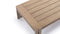 Lusso - Lusso Outdoor Coffee Table, Weathered Teak