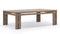 Lusso - Lusso Outdoor Coffee Table, Weathered Teak