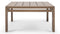 Lusso - Lusso Outdoor Coffee Table, Weathered Teak