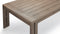 Lusso - Lusso Outdoor Dining Table, Weathered Teak