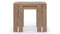 Lusso - Lusso Outdoor Side Table, Weathered Teak