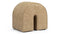 Arch - Arch Ottoman, Beige Vegan Leather