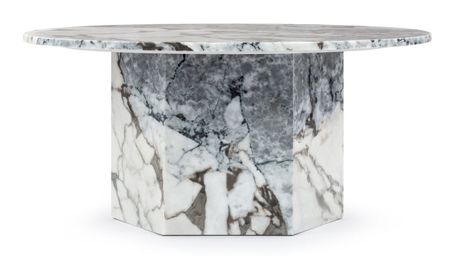 Saga - Saga Medium Coffee Table, Modellato Marble