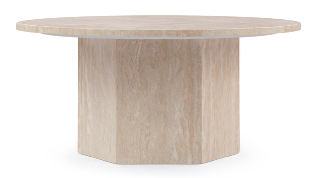 Saga - Saga Medium Coffee Table, Travertine