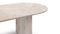 Dante - Dante Dining Table, White Travertine, 77in