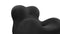 Mamma - Mamma Chair and Ottoman, Black Jersey