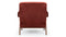 Pierre Jeanneret - Pierre Jeanneret Lounge Chair, Burgundy Silken Velvet