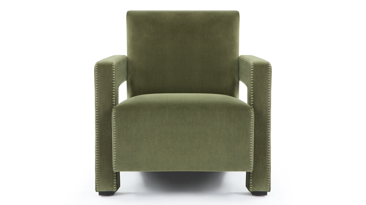 Utrecht - Utrecht Chair, Olive Green Velvet