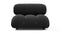 Bellini Outdoor - Mario Bellini Outdoor Module, Armless, Black Performance Weave