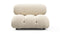 Bellini Outdoor - Mario Bellini Outdoor Module, Armless, Cream Chunky Performance Weave