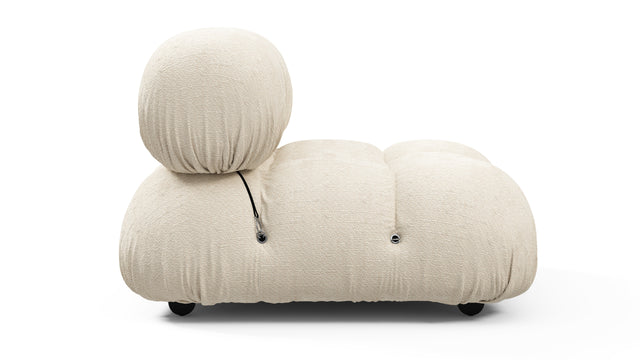 Bellini Outdoor - Mario Bellini Outdoor Module, Armless, Cream Chunky Performance Weave